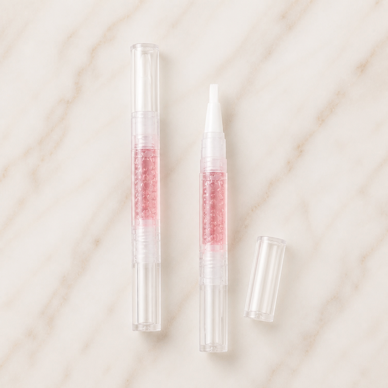 Wessiny Cuticle Oil Remover Pen open and closed product view