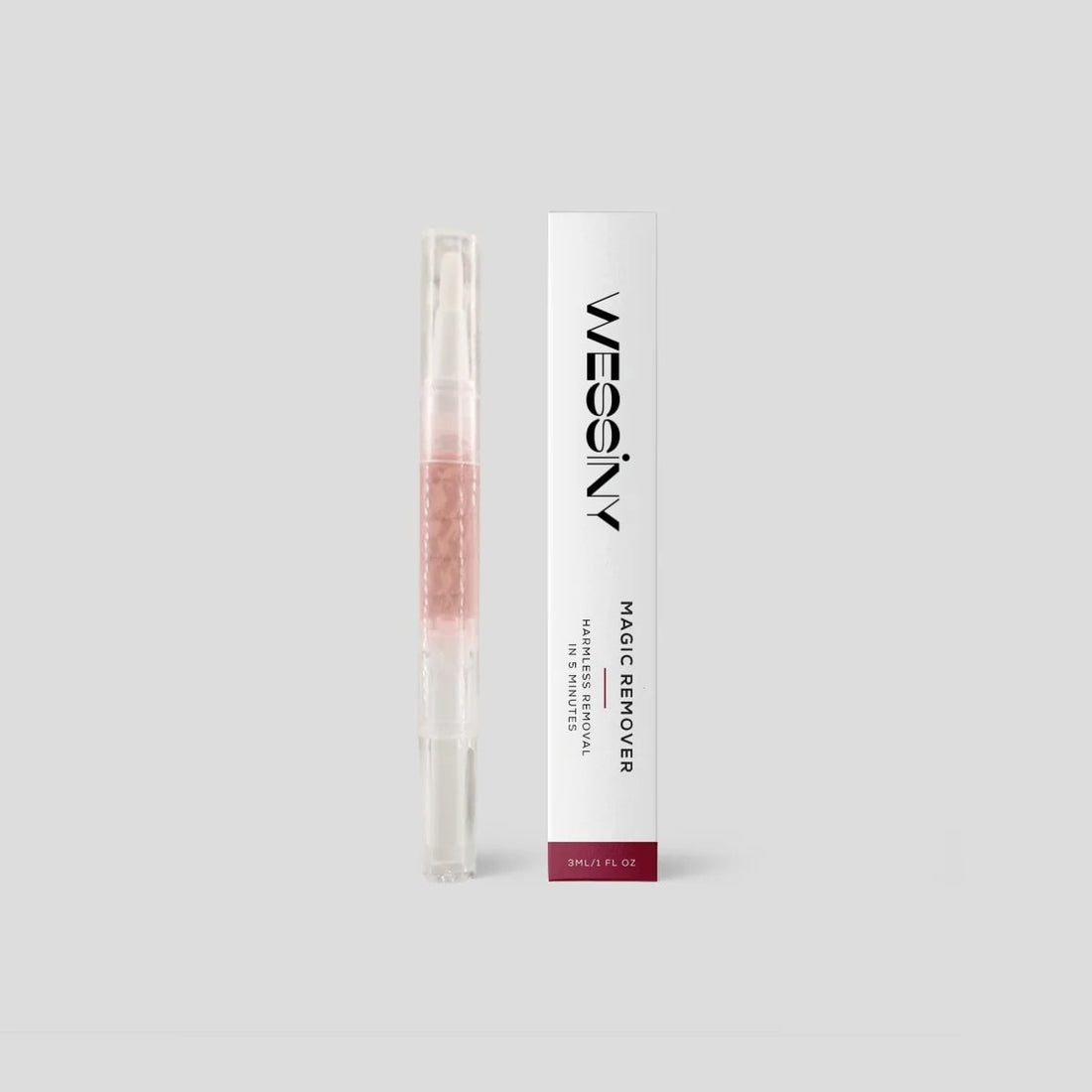 Wessiny cuticle oil remover pen for semi-cured gel nail strip removal