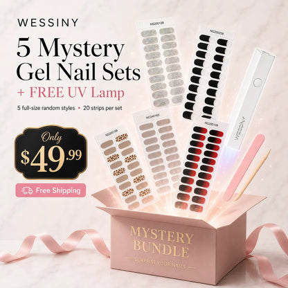 Wessiny mystery gel nail sets bundle - image 1