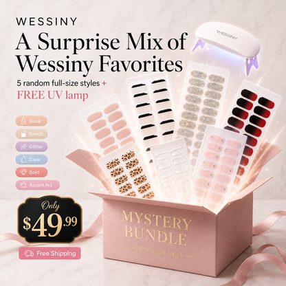 Wessiny mystery gel nail sets bundle - image 3